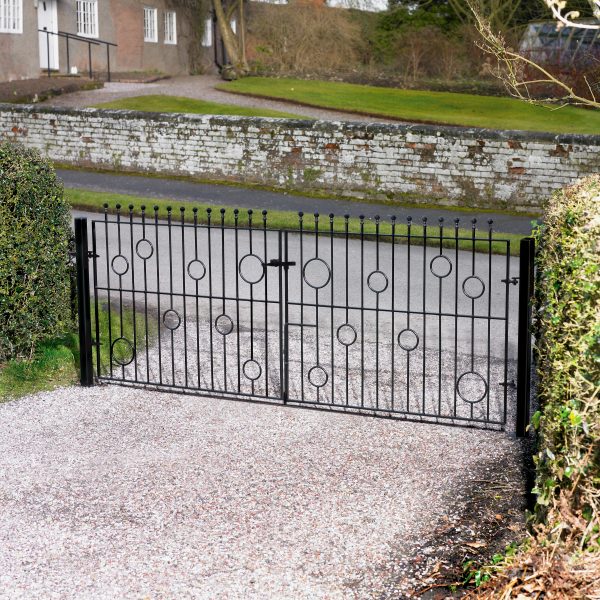 Picasso Metal Driveway Gates