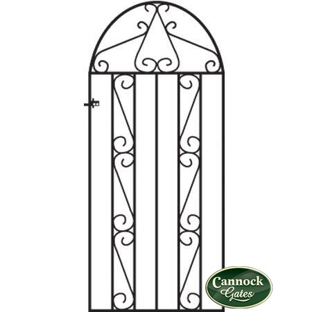Clifton Arch Tall Metal Garden Gate