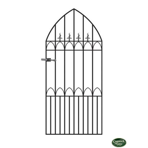 Royal Gothic Tall Metal Garden Gate