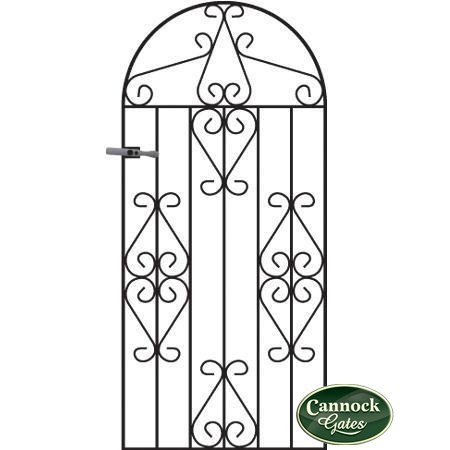Winchester Arch Tall Metal Garden Gate