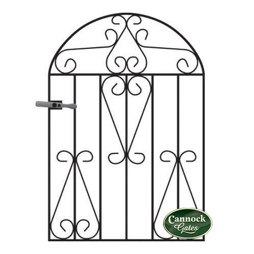 Winchester Arch Metal Garden Gate