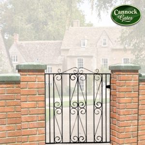 buckingham metal garden gate