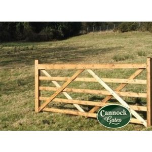 hardwood field gate