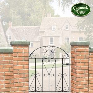 winchester arch metal garden gate