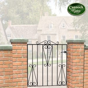 wincehster metal garden gate