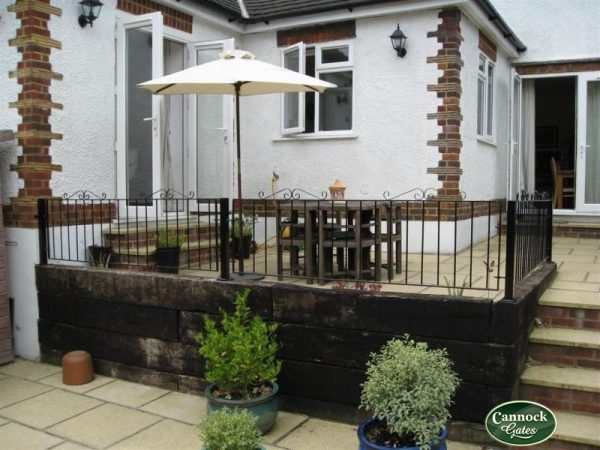 winchester metal garden railings
