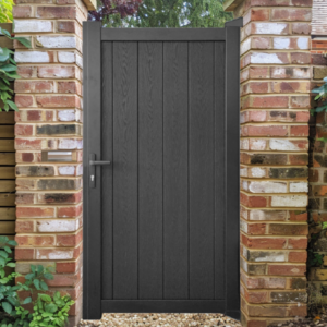 Composite Garden Gate Black