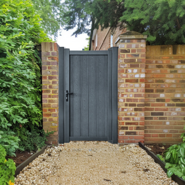 Composite Garden Gate Grey